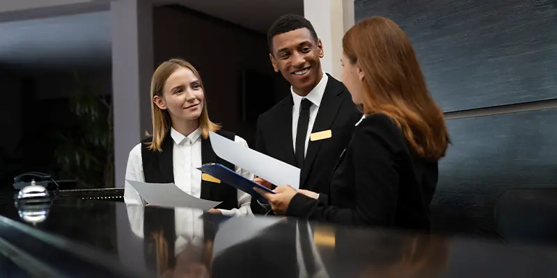 foto ilustrativaportaria e limpeza